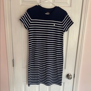 Polo by Ralph Lauren Navy Striped Dress